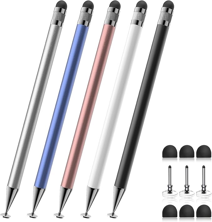 Stylus, 2-in-1 Stylus Pen for Touch Screen, High Precision and Sensitivity by Bopomofo