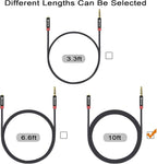 Devinal 3.5mm TRRS Headphone Extension Cable, 1/8" inch Female 4-Pole to Male - Image 2