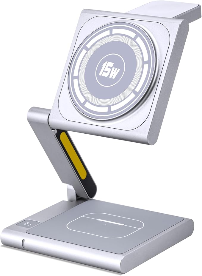 Fast Wireless Charging Station, Foldable by NEBULON
