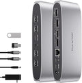 Displaylink Docking Station, Triple Display DisplayLink Dock by PULWTOP
