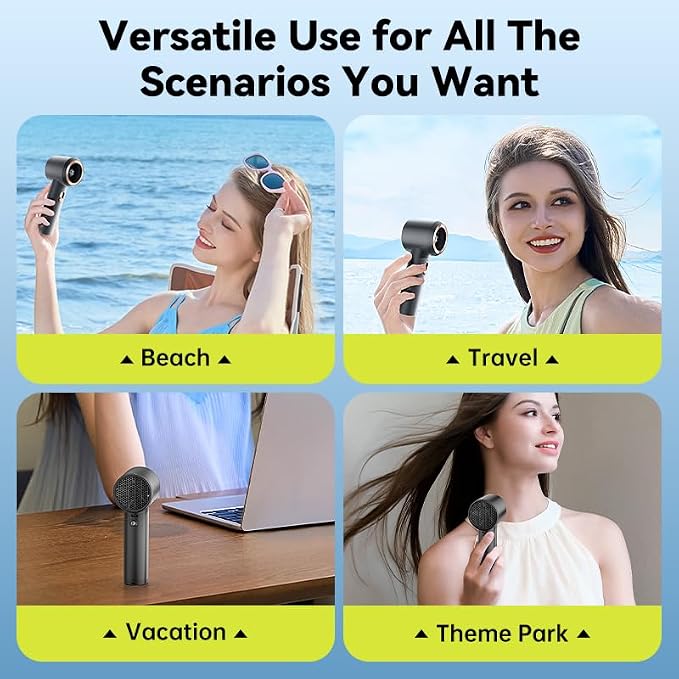 Portable Fan For Travel Mini: Small Pocket Handheld Personal Rechargeable - Image 7