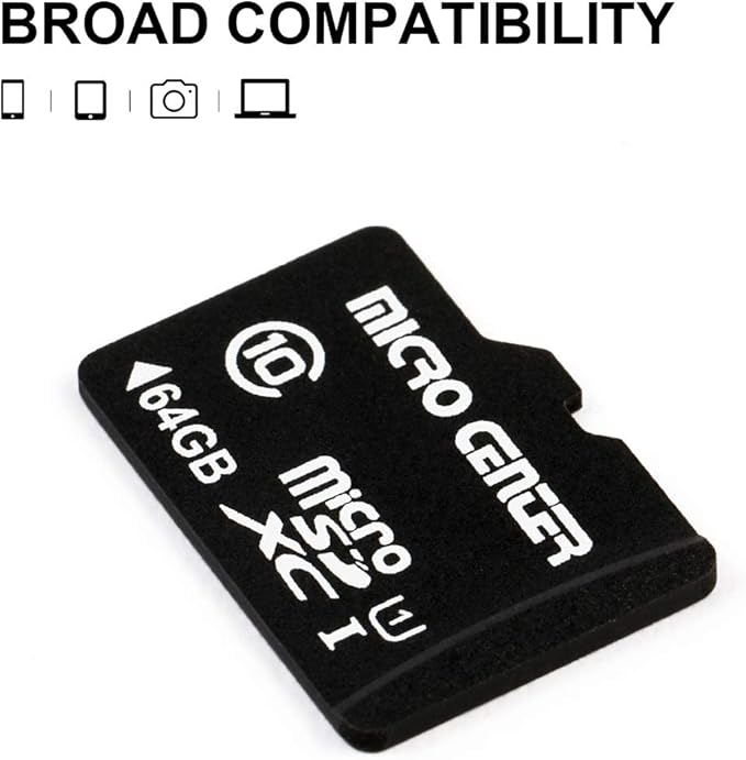 Micro Center 64GB Class 10 MicroSDXC Flash Memory Card - Image 4