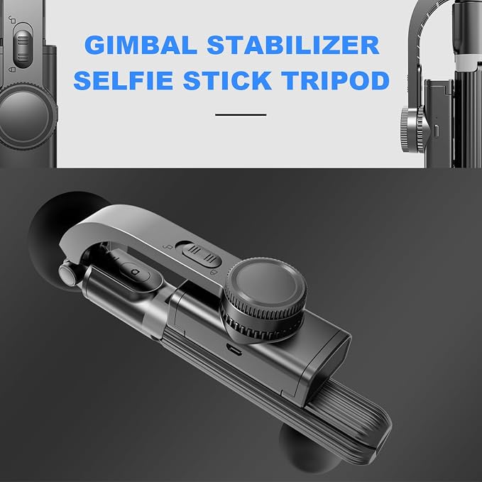 Gimbal Stabilizer for Smartphone ，with Retractable Selfie Stick and - Image 7