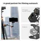 K&F CONCEPT 9.8" Magic Arm Clamp Kit - Image 5