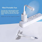 Mini USB Fan, Portable Pocket Fan USB-A Powered Little Cooler, Quiet Operation - Image 5