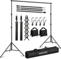 10 x 6.9 Ft Photo Backdrop Support Stand, MSKIRA Adjustable Background Stand by MSKIRA