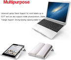Laptop Stand, Aluminum Portable Foldable Laptop Support Stand Holder Desk Table - Image 6