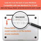 CISSOOK Hard Shell Case for MacBook Pro 13 inch A2338 A2289 A2251 2025-2020 - Image 2