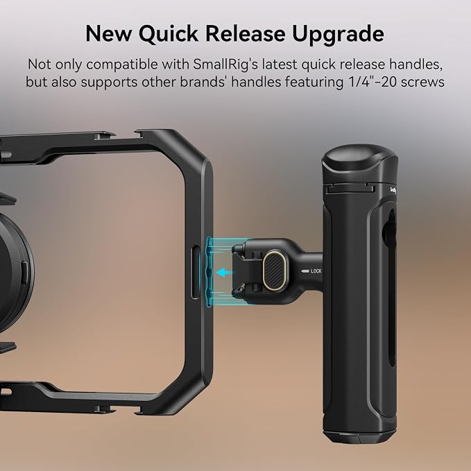 SmallRig Universal Quick Release Phone Cage, Aluminium Alloy Magnetic - Image 4