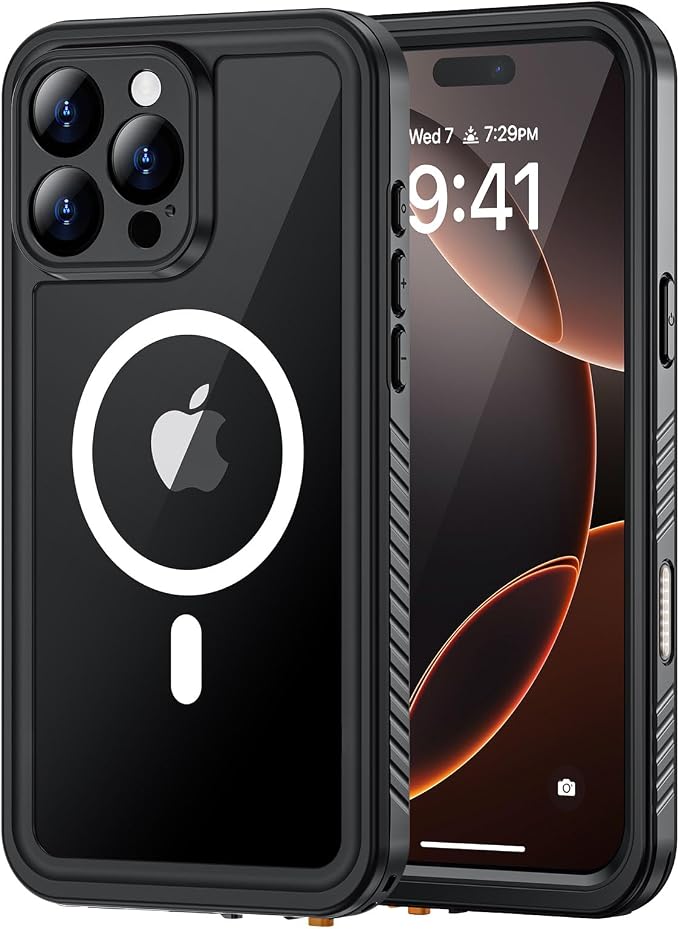 Lanhiem Magnetic for iPhone 16 Pro Max Case, Waterproof Dustproof Cover by LanhiemHome