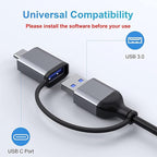 LIONWEI USB 3.0 to Dual HDMI Docking Station - Image 8