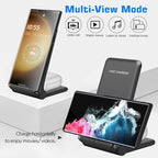 2 in 1 Wireless Charger, Foldable 20W Fast Wireless Charging Stand Compatible - Image 4