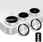 for Samsung Galaxy S24 FE Camera Lens Protector, Individual Metal Ring Tempered - Image 2