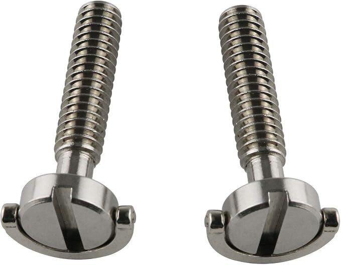 E-outstanding D Ring Hinged Screw 2PCS 1/4-20 Thread D-Ring Stainless Steel - Image 3