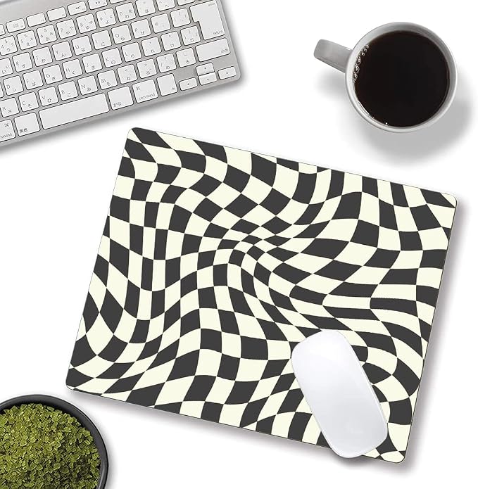 Mouse Pad, Square Mouse Mat Waterproof Computer Mousepad Non-Slip Rubber Base - Image 2