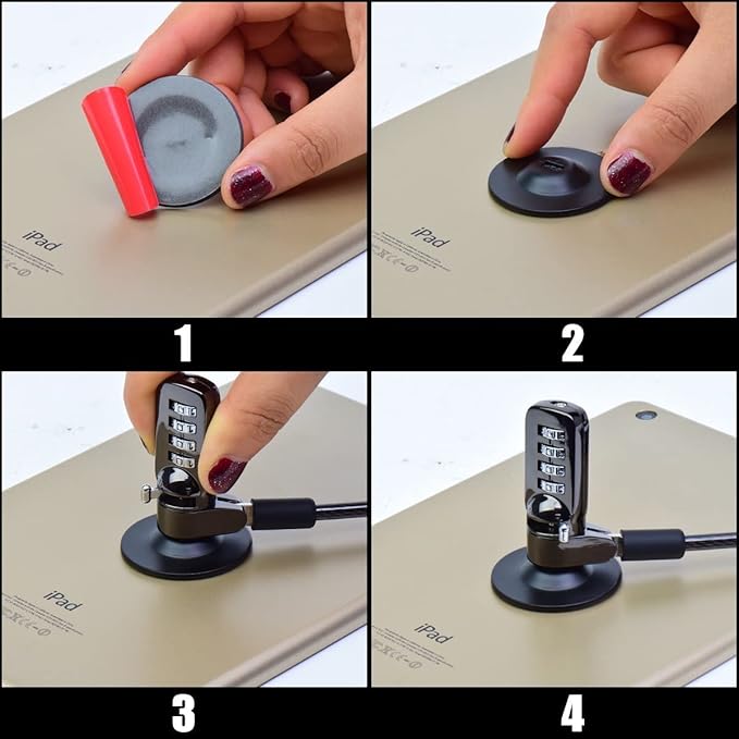 I3C Anchor Plate Adhesive Security Plate, Laptop Lock Plate - Image 5