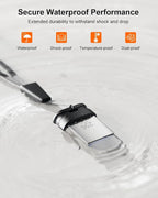 256GB USB 3.0 Flash Drive, Mini Thumb Drive Waterproof Memory Stick - Image 3