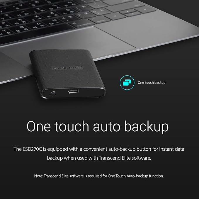 Transcend 2TB External SSD for iPhone/iPad/Mac/Windows/Android, - Image 10