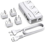 BESTEK Universal Travel Adapter 100-220V to 110V Voltage Converter 250W by BESTEK