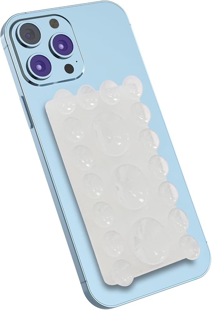 2024 Upgrade 2PCS Silicone Suction Cup Phone Case Adhesive Mount, Adhesive Grip - Image 7