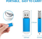 KOOTION Flash Drive 16GB 10 Pack USB 2.0 Thumb Drive Capped Memory Stick Jump - Image 2