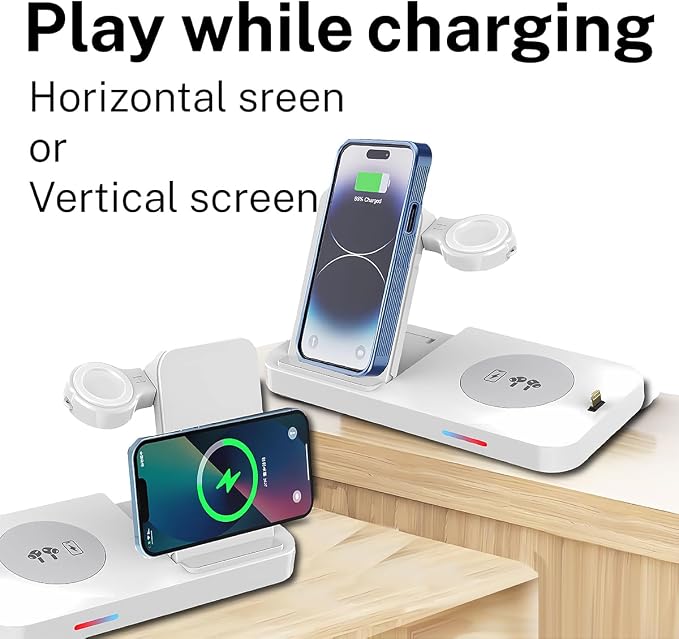 4-in-1 Fast Wireless Charging Station - Image 3