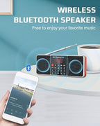 PRUNUS J-288 Portable Radio AM FM Radio - Image 4