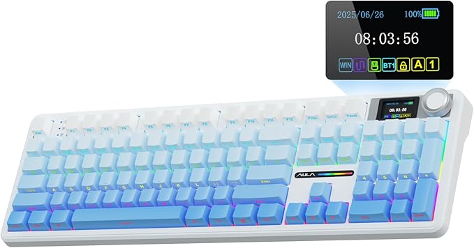 AULA F108 PRO - Wireless Mechanical Keyboard by AULA