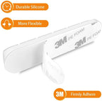 Cord Organizer Cable Holder Management – 5 Pack White Cable Clips Cord Holder - Image 4