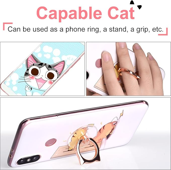 Cat Phone Ring Holder - Image 5