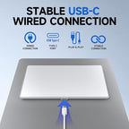 Wired Trackpad for Windows 10/11, High-Precision Multi-Touch Portable Trackpad - Image 3