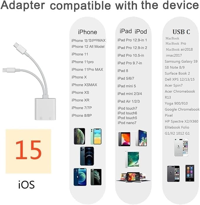 iPhone SD Card Reader, 4 in 1 Cameras SD Reader - Image 8