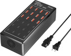 USB Charging Station Block, USB C Charger Station 24-Port 100W, USB A Charger by DeBangsi