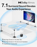 ULTIMEA 7.1 Surround Sound System - Image 2