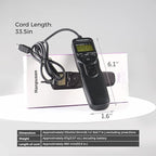 Camera Wired Timer Shutter Release, Camera Intervalometer Shutter Release Cords - Image 7