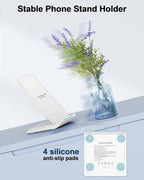 Fast Wireless Charger, NANAMI Qi Certified Wireless Charging Stand - Image 5
