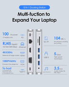 LENTION 10-in-1 USB C Docking Station - Image 2