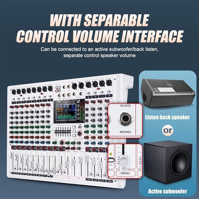 GF8PRO Professional 8-Channel DJ Console - - Image 8