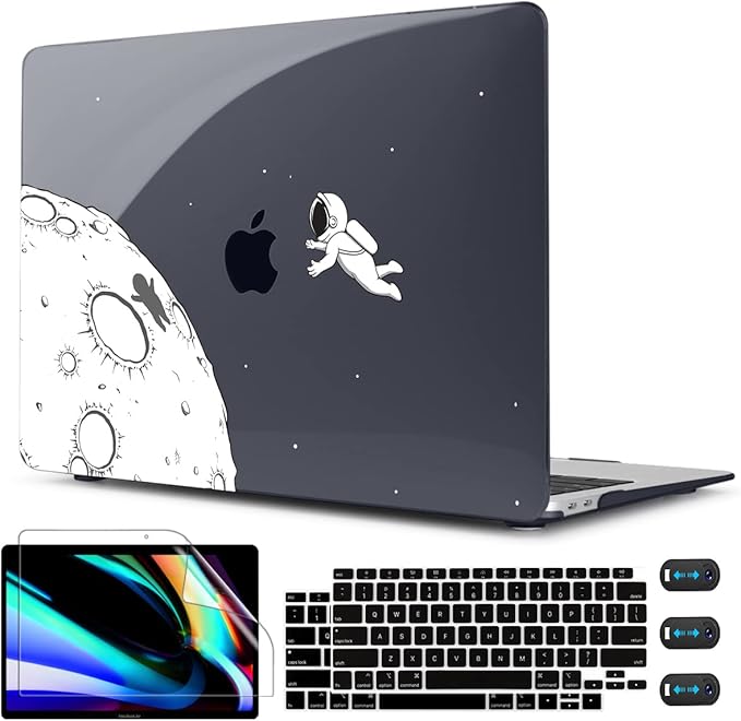 CISSOOK Case Compatible with MacBook Air 13 Inch 2021 2020 2019 2018 Release by CISSOOK