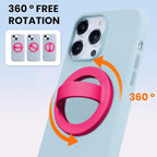 Magnetic Silicone Ring Grip Phone Holder, Loop Grip Phone Holder, Magnetic - Image 3