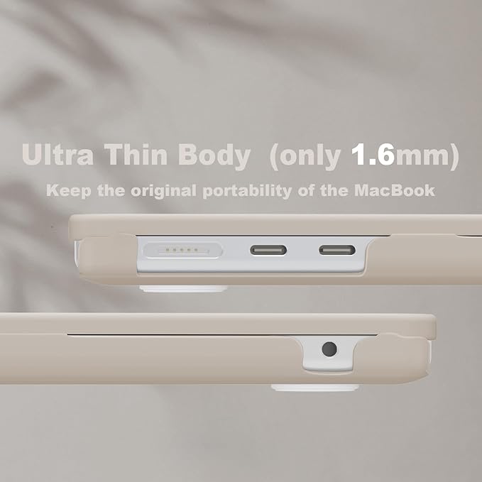 CISSOOK Compatible with MacBook Air 13.6 inch Case 2025 2024 2023 2022 Release - Image 6
