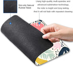 Mouse Pad, Abstract Leaves Mouse Pad, Square Mouse Mat Waterproof Non-Slip - Image 6