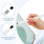 PATIKIL 5 Pcs Stylus Pens for Touch Screens, 2 in 1 High Sensitivity Universal - Image 3