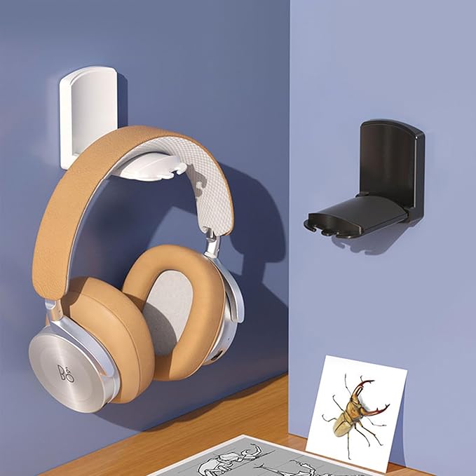 2-Pack Headphone Stand, Sticky Adhesive Headset Hanger - Image 7