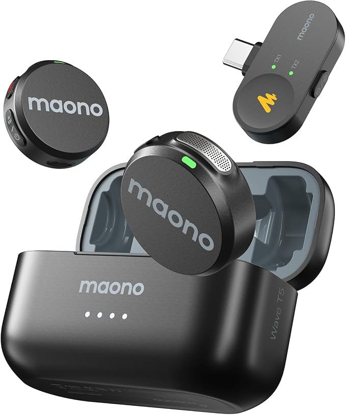 MAONO Wireless Lavalier Microphone by MAONO