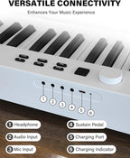 AiJoy 88 Key Beginner Piano Keyboard - Image 4