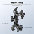 NEEWER Double Super Clamp Mount - Image 2