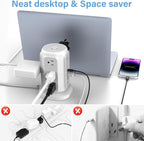 AiJoy Flat Plug Power Strip Tower - Image 5