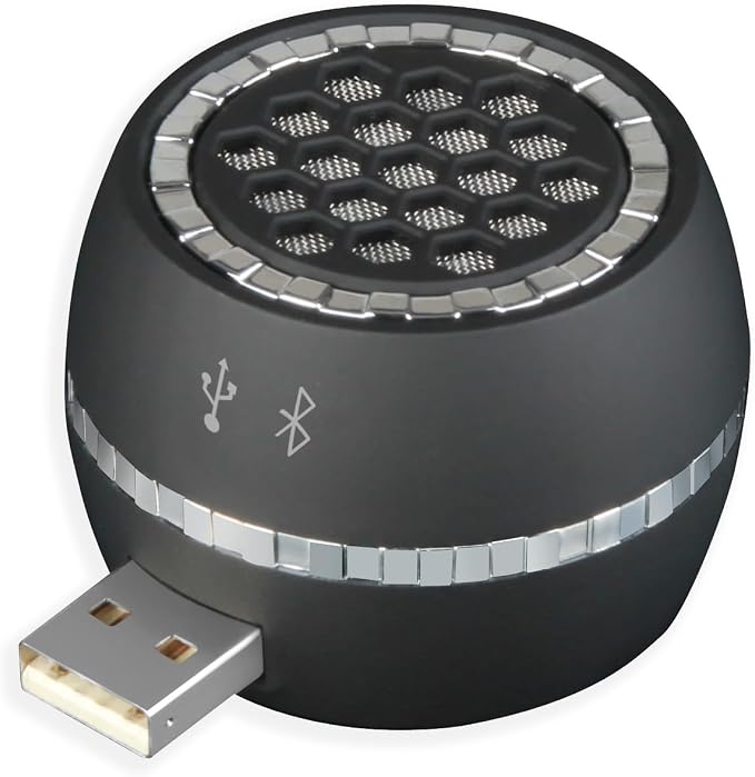 USB Mini Portable Speaker with USB Plug & Play and Bluetooth Connection by DUNGZDUZ