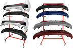 Mobile Bumper Storage Rack, 8 Pairs of Arms Double Sided Bumper Stand - Image 8